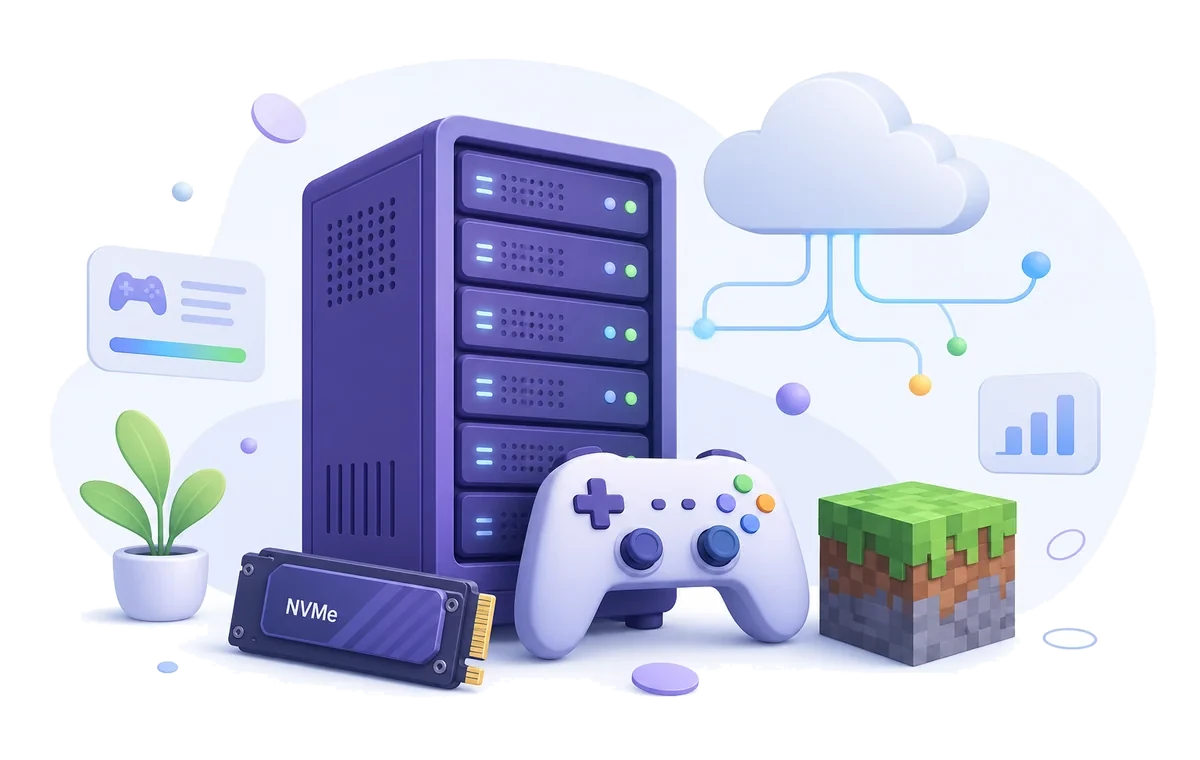 Виртуальный сервер под игры