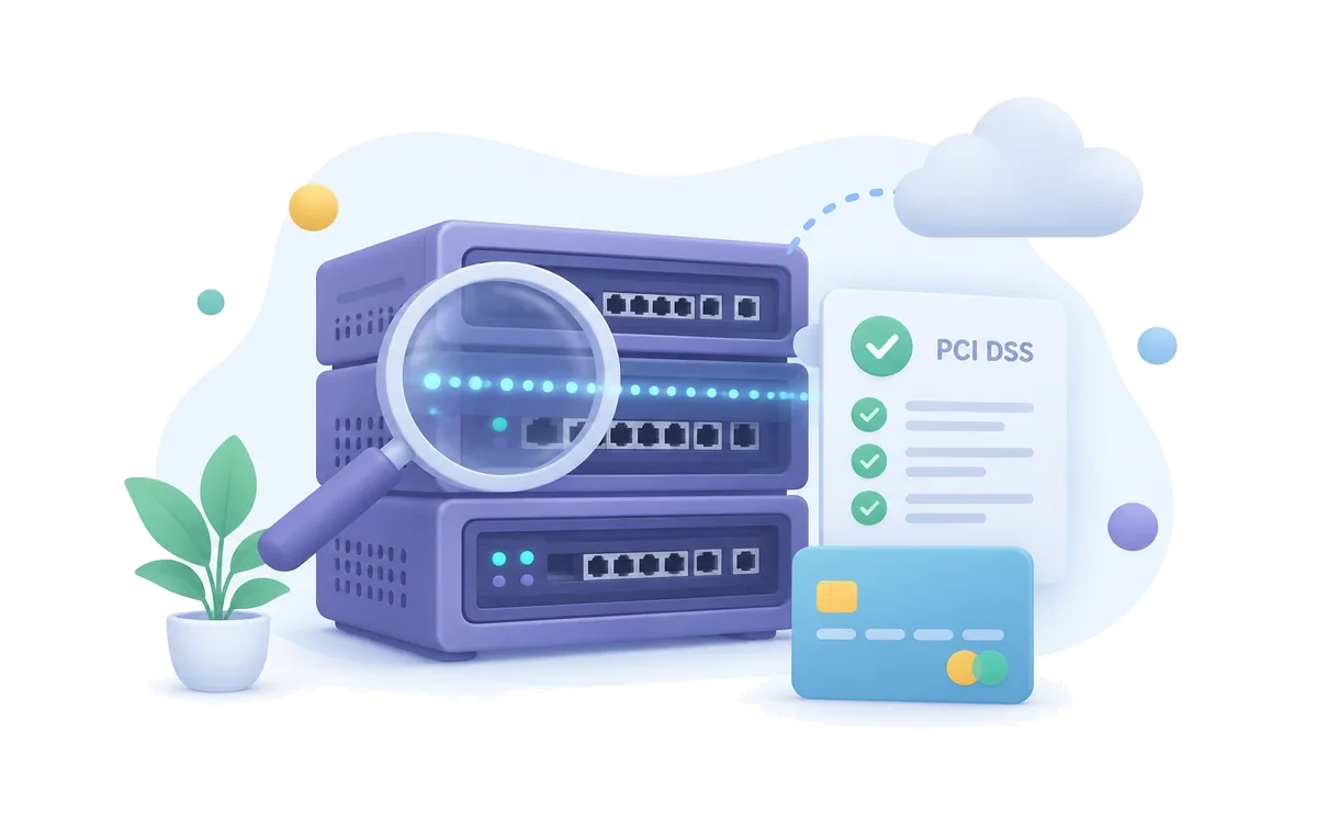 External perimeter scan for PCI DSS reporting