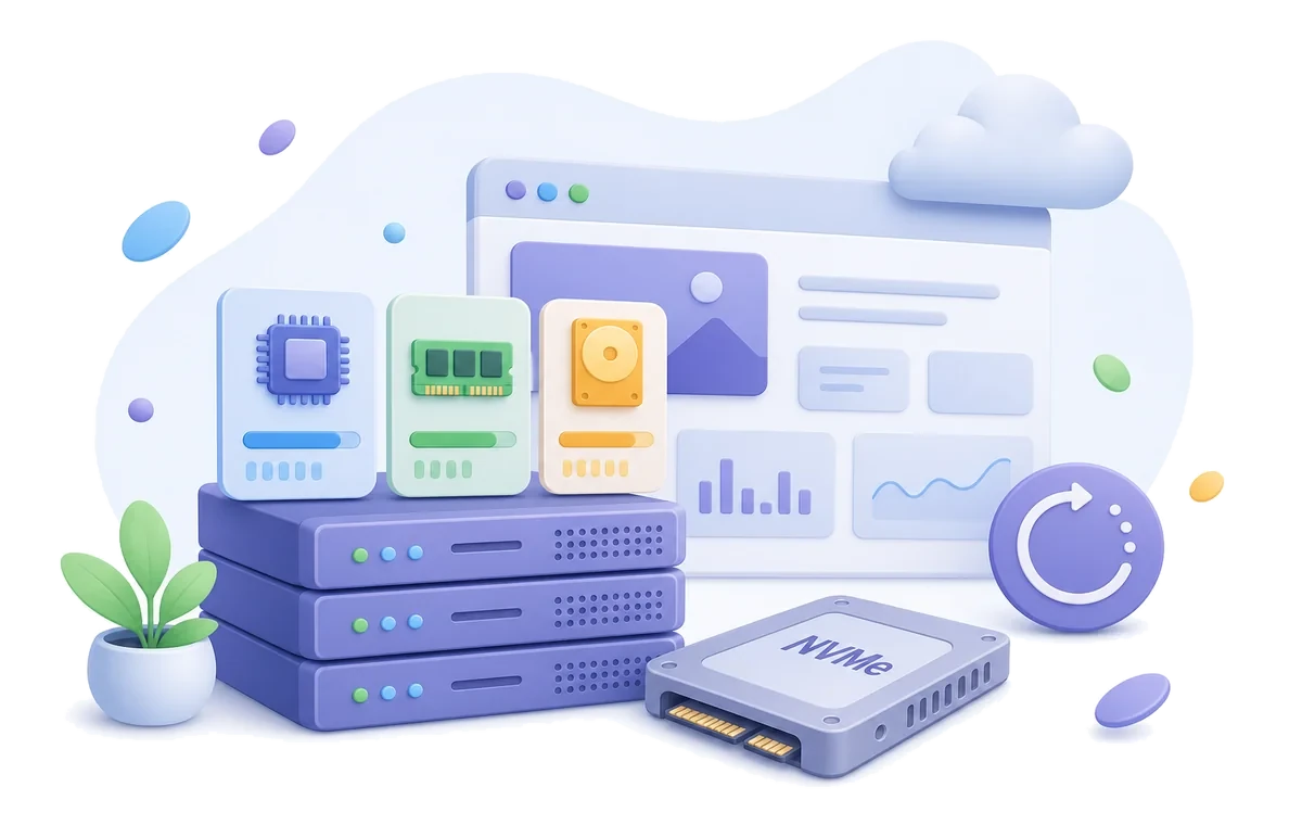 Сервер под ваш сайт на CMS