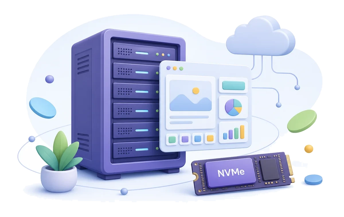 Виртуальный сервер под CMS