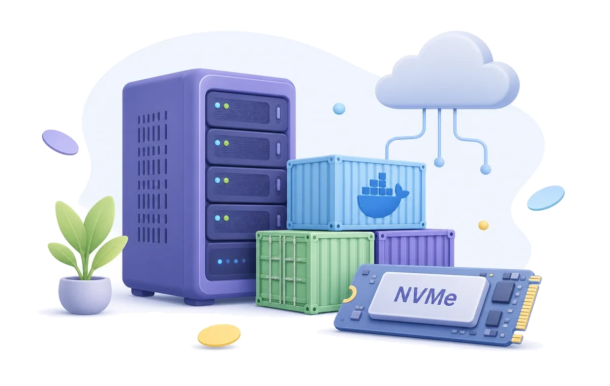 Виртуальный сервер под Docker