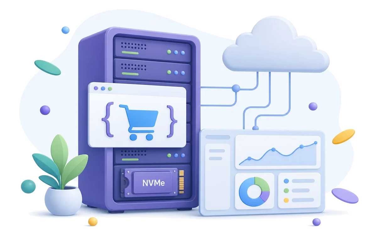 Виртуальный сервер под OpenCart