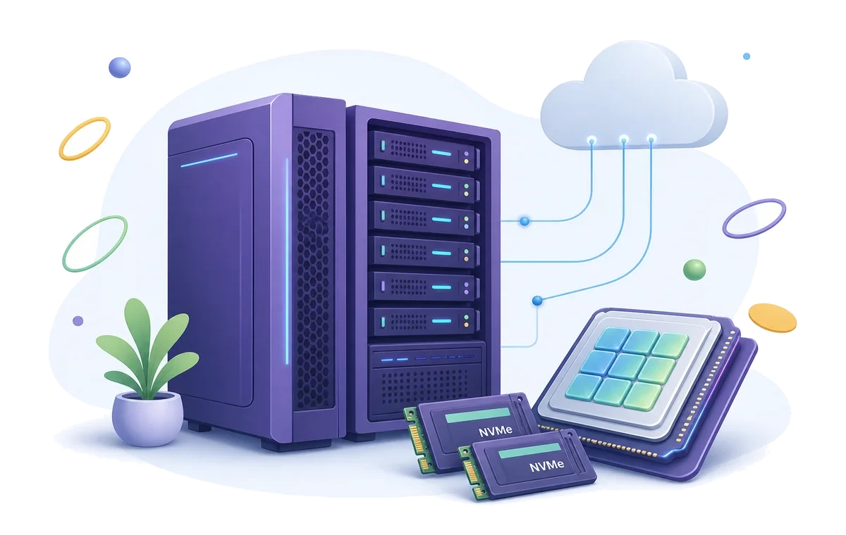 Выделенные серверы на AMD EPYC и Intel Xeon